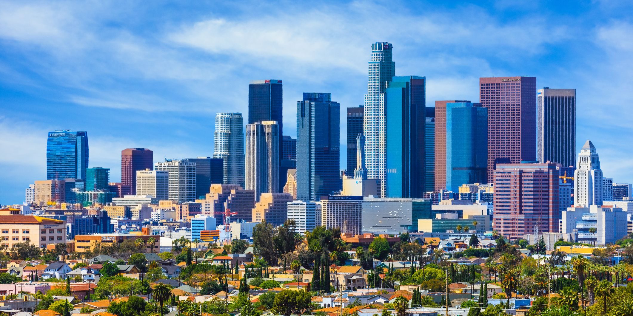 skyscrapers of los angeles